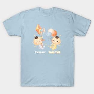 Twins baby boys T-Shirt